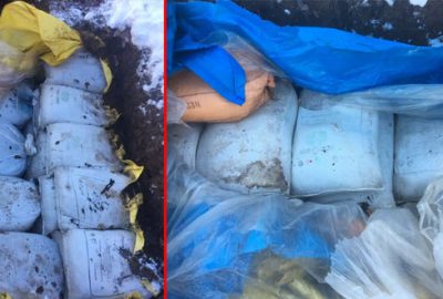 2 ton 800 kilo patlayıcı ele geçirildi!
