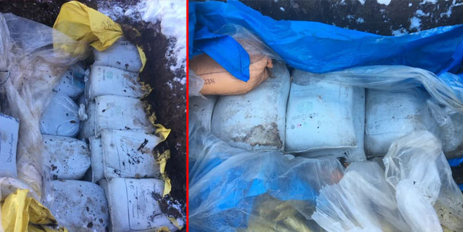 2 ton 800 kilo patlayıcı ele geçirildi!