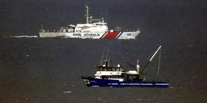 Kardak kayalıklarında hareketli dakikalar!