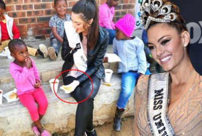 Fotoğraftaki ayrıntı, yeni kainat güzelini tacından edebilir