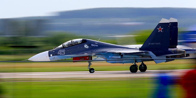 Rus jeti ABD keşif uçağı için havalandı