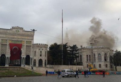 İstanbul Üniversitesi’nde yangın