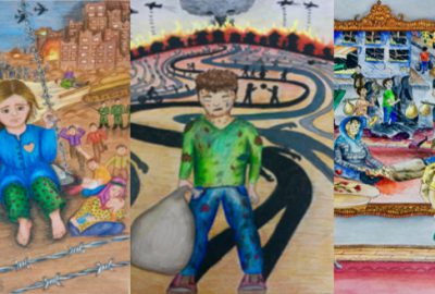 Miniklerin boyasından ‘göç’