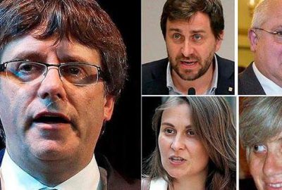 Eski Katalan lider ve 4 bakan için tahliye kararı