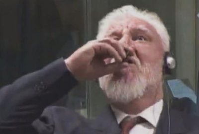 ‘Eski Hırvat General duruşmada zehir içti’ iddiası