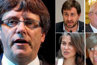 Eski Katalan lider ve 4 bakanı Belçika polisine teslim oldu