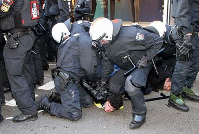 Almanya’da PKK yandaşları polisle çatıştı