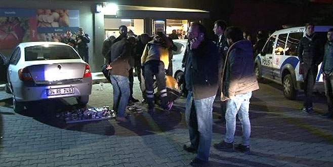 Soyguncular polis ile çatıştı