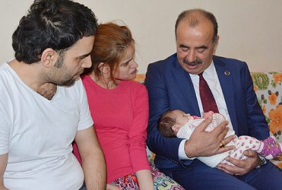 Yeni doğan bebeklere ‘hoş geldin’ hediyesi