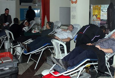 Bursa Adliyesi’nde kan bağışı kampanyası