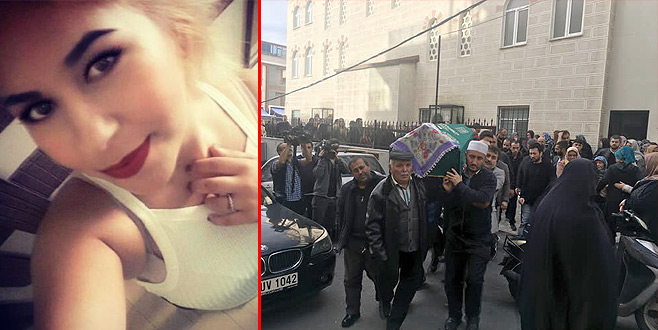 17 yaşındaki Aleyna son yolculuğuna uğurlandı