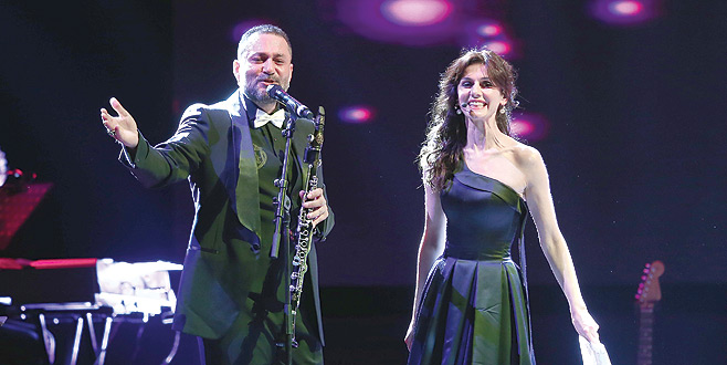 Sahnede muhteşem buluşma