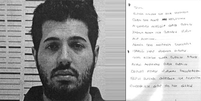 Zarrab’ın gizli planı ortaya çıktı