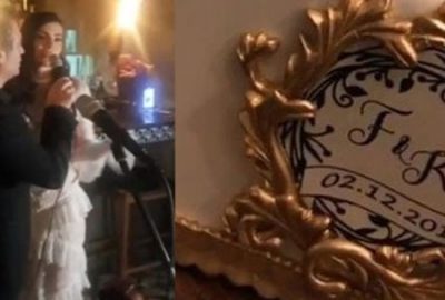 Evlilik için ilk adımı attı!