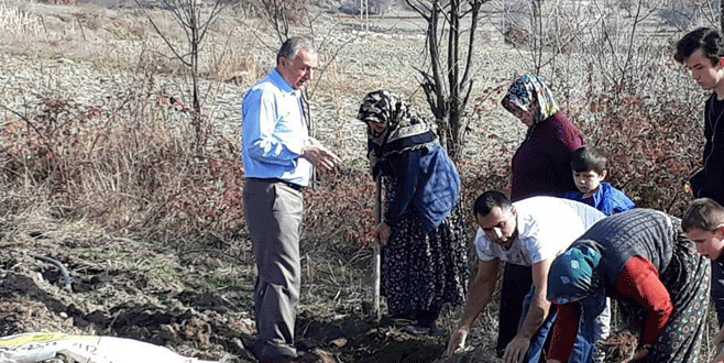 Büyükorhanlı çiftçiye alternatif ürün