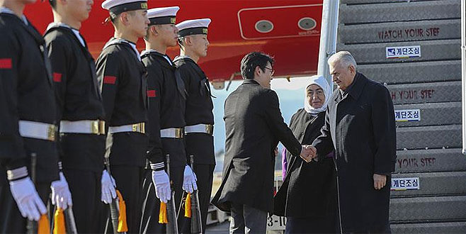 Başbakan Yıldırım Güney Kore’de