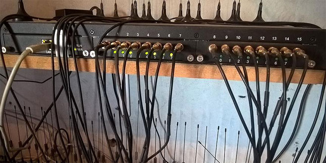 Irak’ın kuzeyi ile yasadışı iletişim sağlayan sistem ele geçirildi