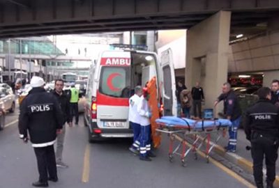 Atatürk Havalimanı’nda hareketli anlar