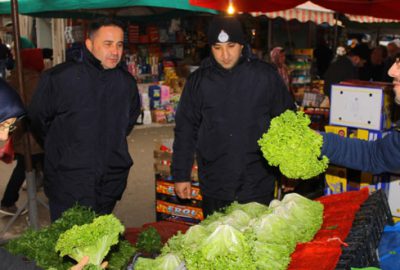 Zabıtadan pazar denetimi