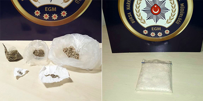 Bursa’da uyuşturucuya operasyonu: 5 gözaltı