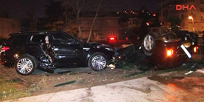 Lüks araç takla attı! İşte Burak Yılmaz’ın menajerinden ilk açıklama