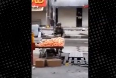 Tezgahtan elma çalan komutan görevden uzaklaştırıldı