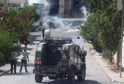 İsrail ordusuna ait askeri araç Filistinli çocuğa çarptı