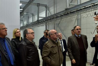 Mustafakemalpaşa’ya modern et entegre tesisi 