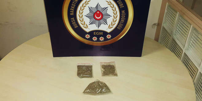 Bursa’da uyuşturucu operasyonu