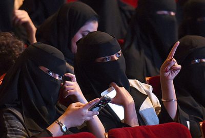 Suudilerde sinema sevinci