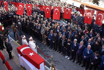 Şırnak şehidine veda