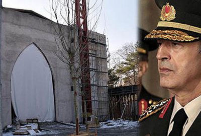 Memleketine cami yaptırdı