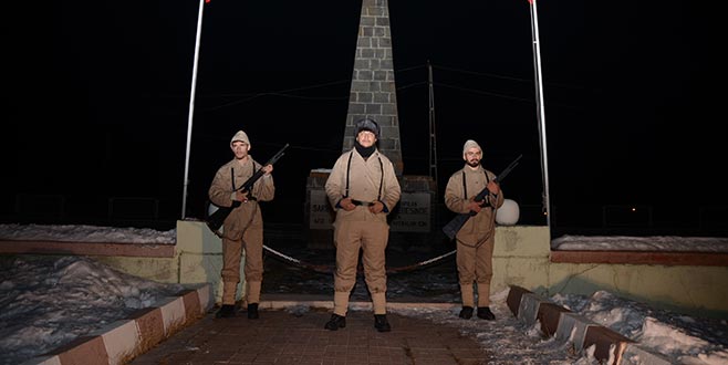 Eksi 12 derecede saygı nöbeti