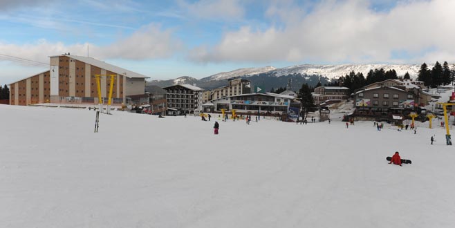 Yılbaşı öncesi Uludağ’da oteller doldu