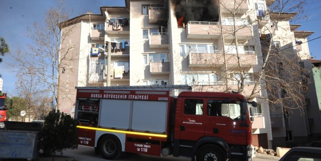 Orhangazi’de korkutan yangın