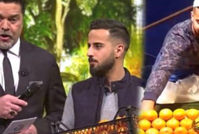Türkiye’nin konuştuğu Bursalı mandalinacı, Beyaz Show’u salladı