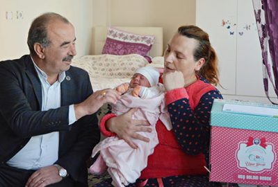 ‘Hoşgeldin bebek’ sürprizi