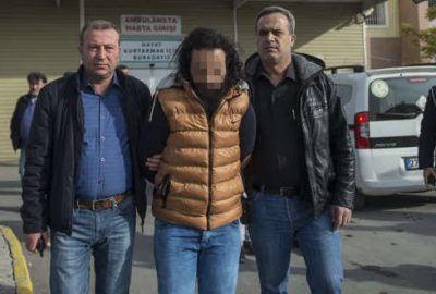 Sesinden rahatsız olup bebeği yere fırlatmış