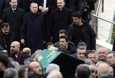 Eski başbakanlardan Yılmaz’ın oğlu son yolculuğuna uğurlandı