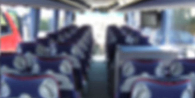 Yolcu otobüsünde mayın ele geçirildi