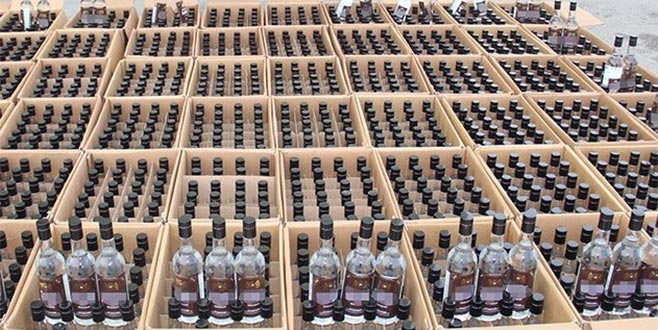 Esnaftan kaçak içki uyarısı Esnaftan kaçak içki uyarısı