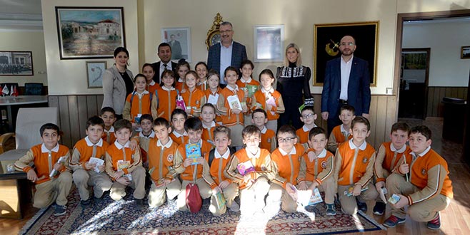 Miniklerden anlamlı proje