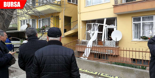 Tüp bomba gibi patladı