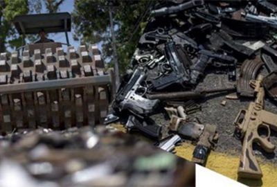 İki bin silah imha edildi