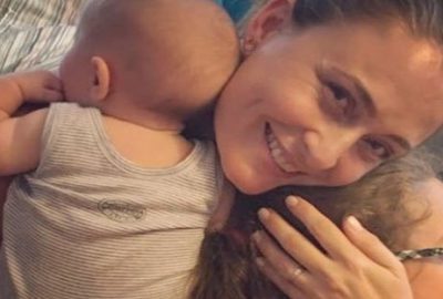 Ceyda Düvenci kucağında bebeğiyle düştü!