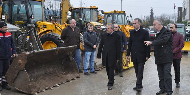 İnegöl kışa hazır