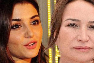 Hande Erçel, Demet Akbağ’a cevabını Beyaz Show’dan verdi!