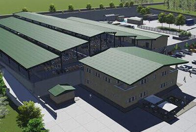 Dağ yöresine modern hayvan pazarı