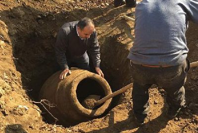 2 bin yıllık küp bulundu