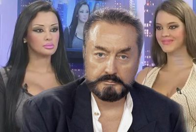 Çağatay Ulusoy’un gözdesi, Adnan Oktar’ın programına katılmış
